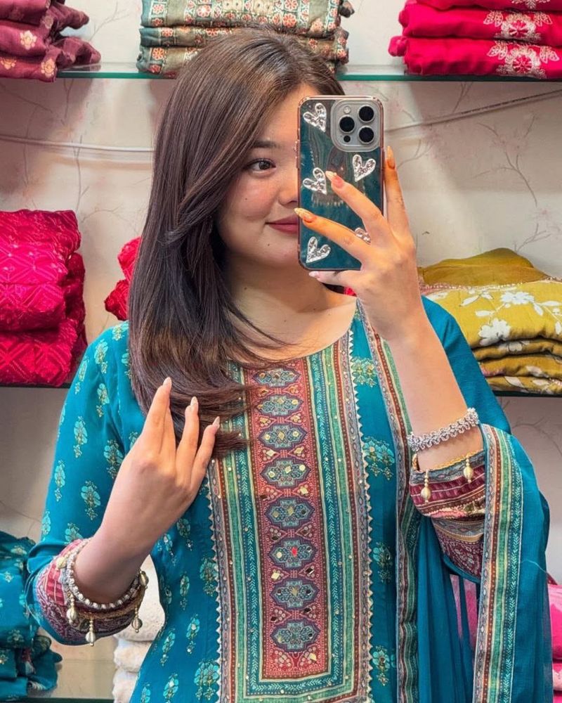 Rajasthani Anarkali❤️✨🤍