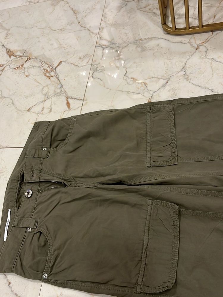 Khaki Cargo Pants