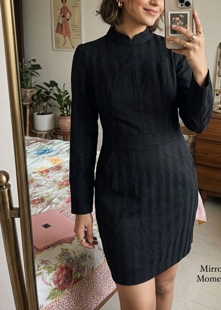 Savana black formal dress-10%off just for today