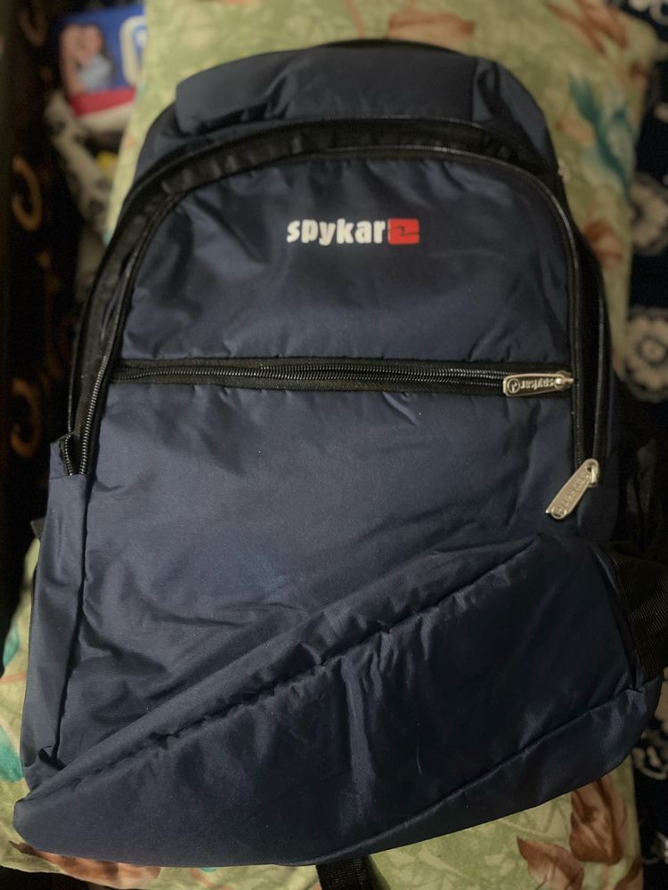 Spykar Blue Backpack