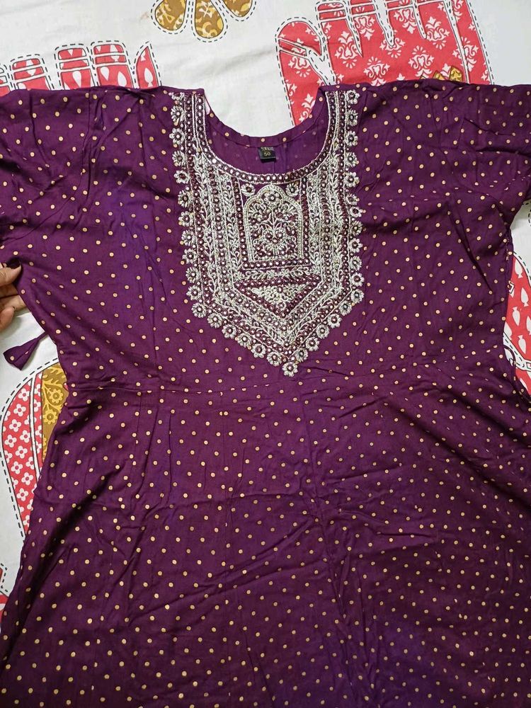 anarkali kurti