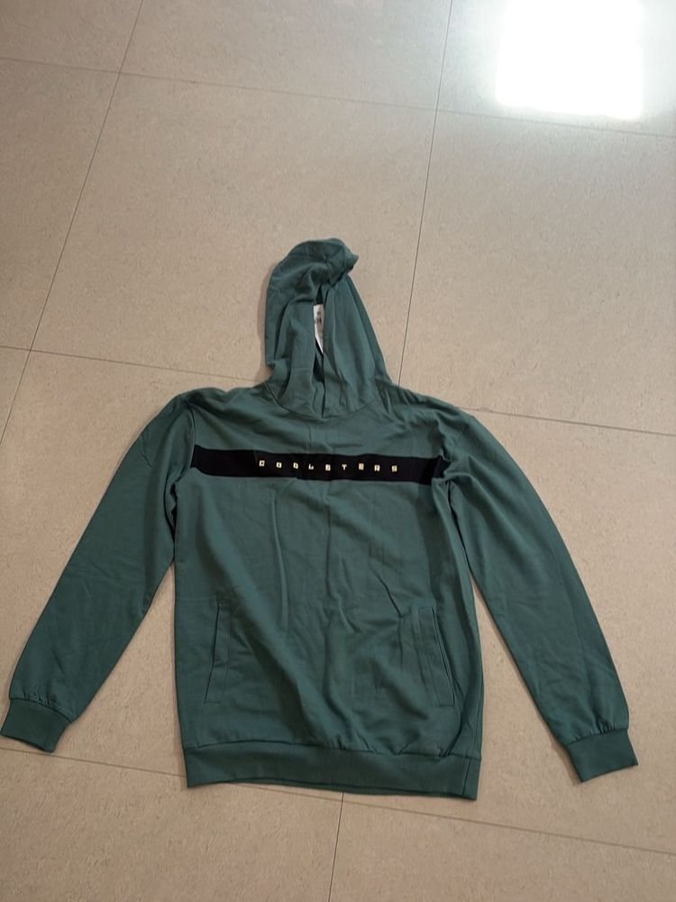 Green Graphic Hoodie
