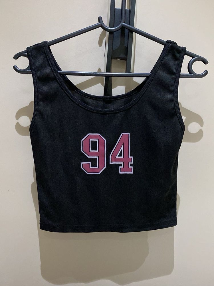 Black "94" Tank Top
