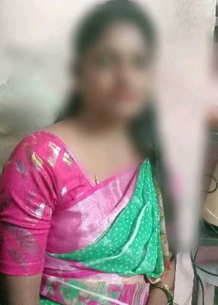 Beautiful Pink and Green Saree