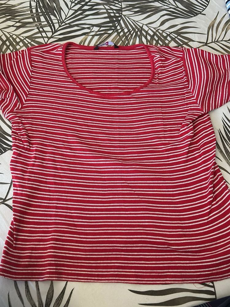 Red Striped T-Shirt