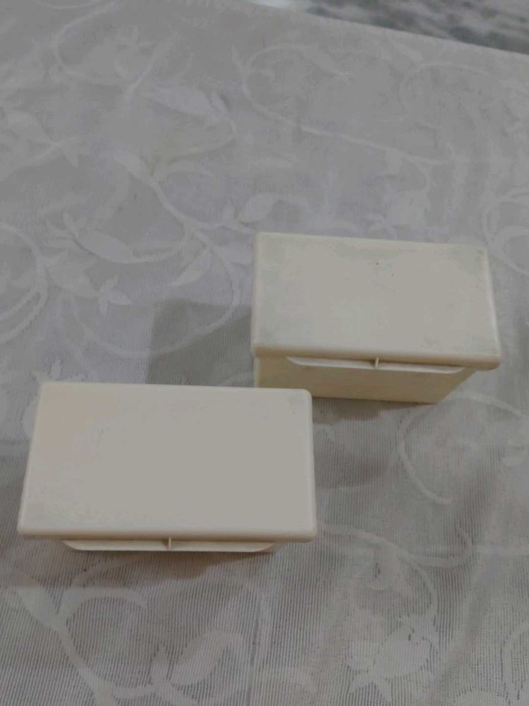 Set of 2 Vintage Multi purpose Storage Boxes