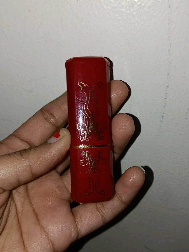 Vintage Red Lipstick Case