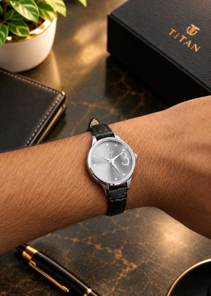 PREMIUM TAGER Silver Dial Watch ⌚