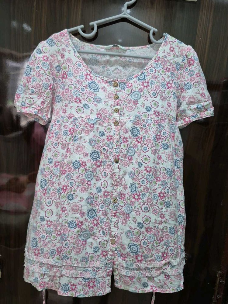 Floral Print Top