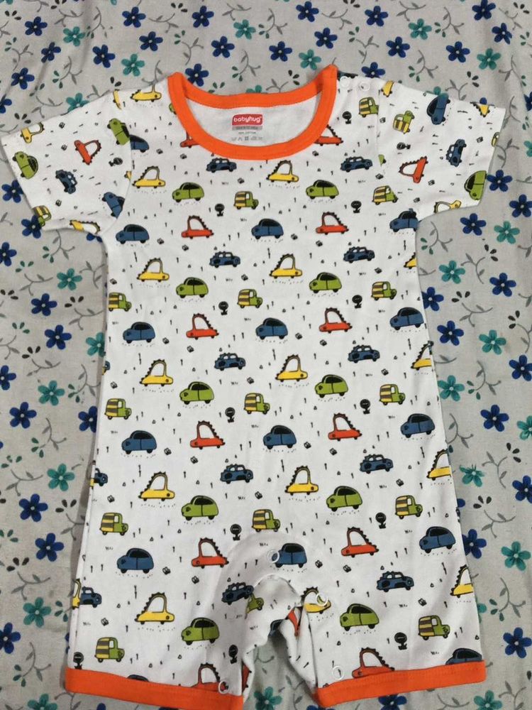 Brand new Cute Car Print Baby Romper