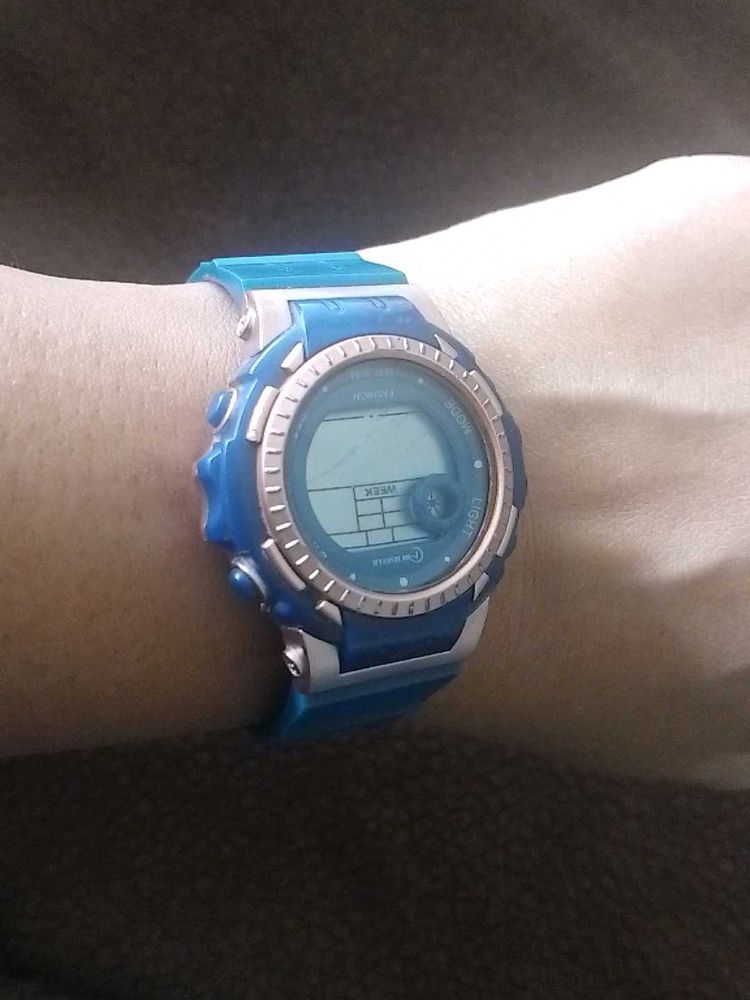 Blue Digital Watch