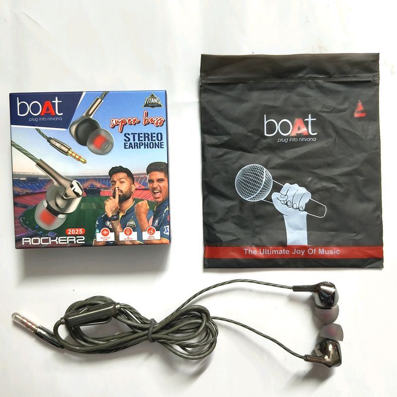 Original Boat Stereo Perfume Earphone ( Pack Of 1)