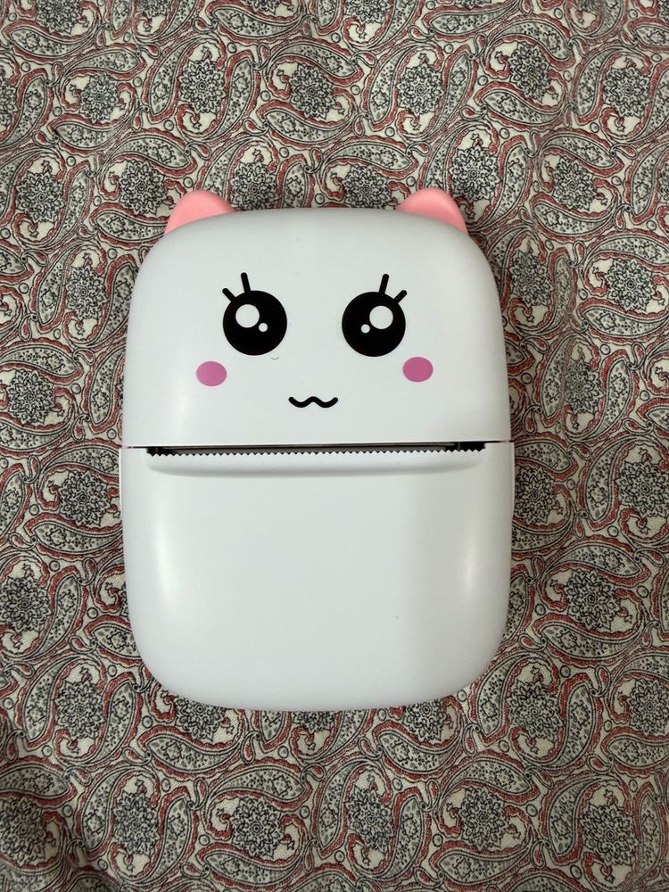 Cute Cat Mini Thermal Printer