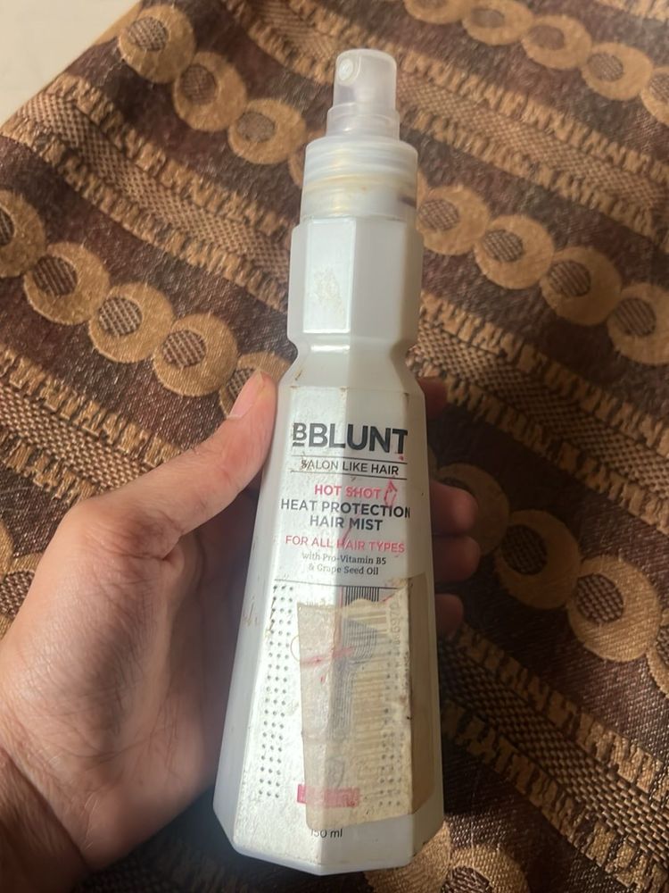 BBlunt Hot Shot Heat Protection Hair Mist
