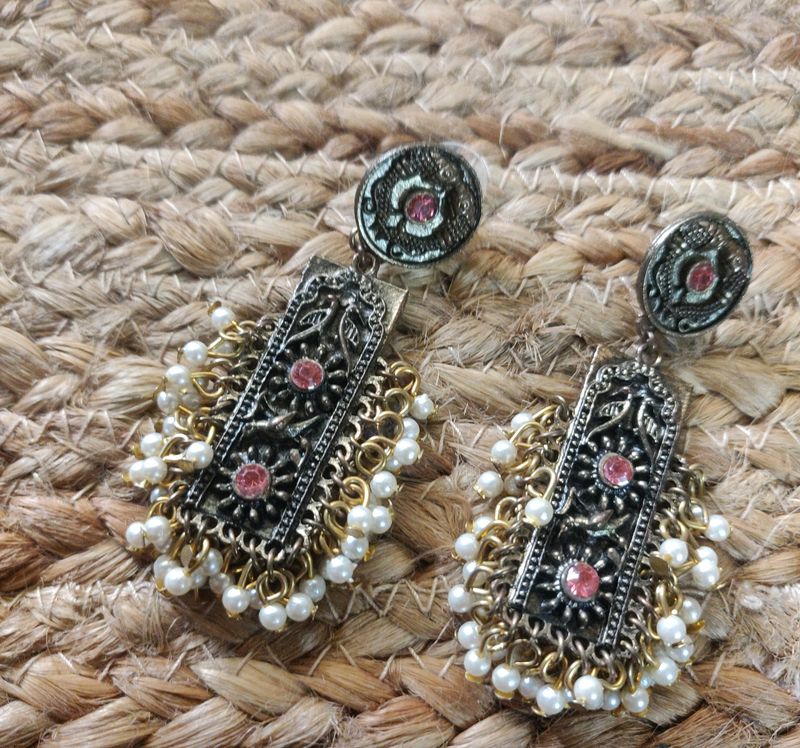 Jaypore Golden Earring