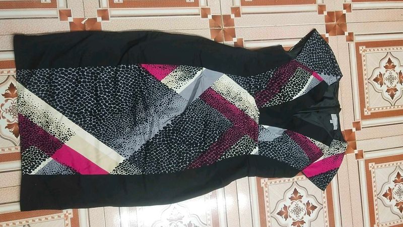 Patterned Bodycon Dress
