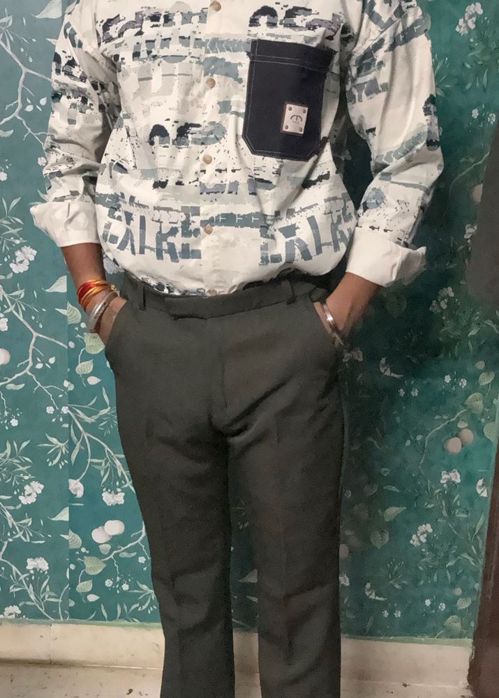 KOREAN BAGGY SHIRT AND JAPANESE TROUSERS