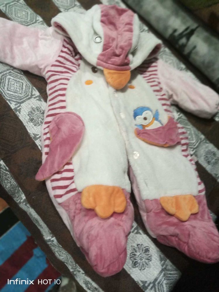 Cute Penguin Baby Onesie
