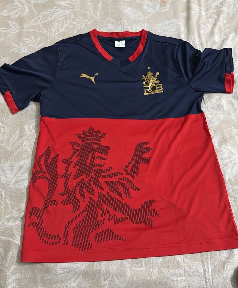 Puma RCB Cricket Jersey T-Shirt