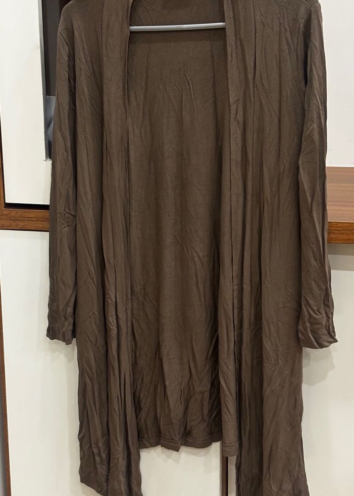 Long Brown Cardigan