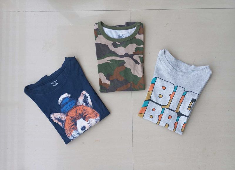 Pack of 3 Imported T-Shirt (Boys)