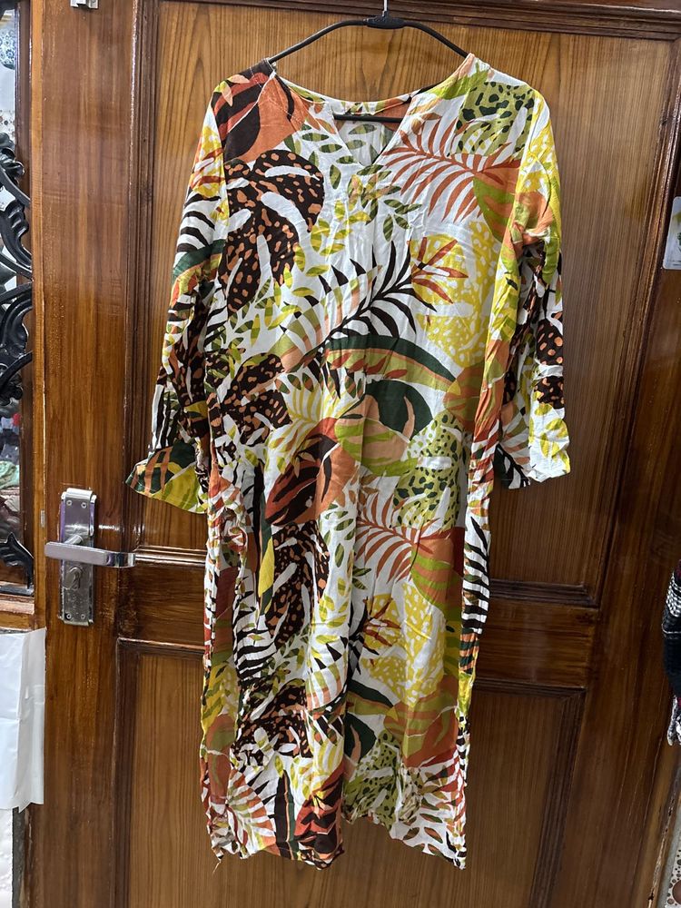 Floral Print kurta