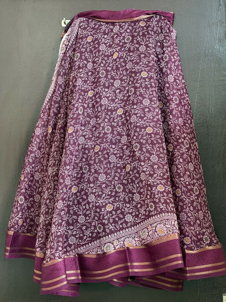 lehenga made with beautiful fabric
