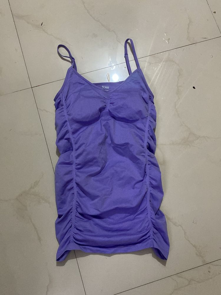 Purple Bodycon Dress