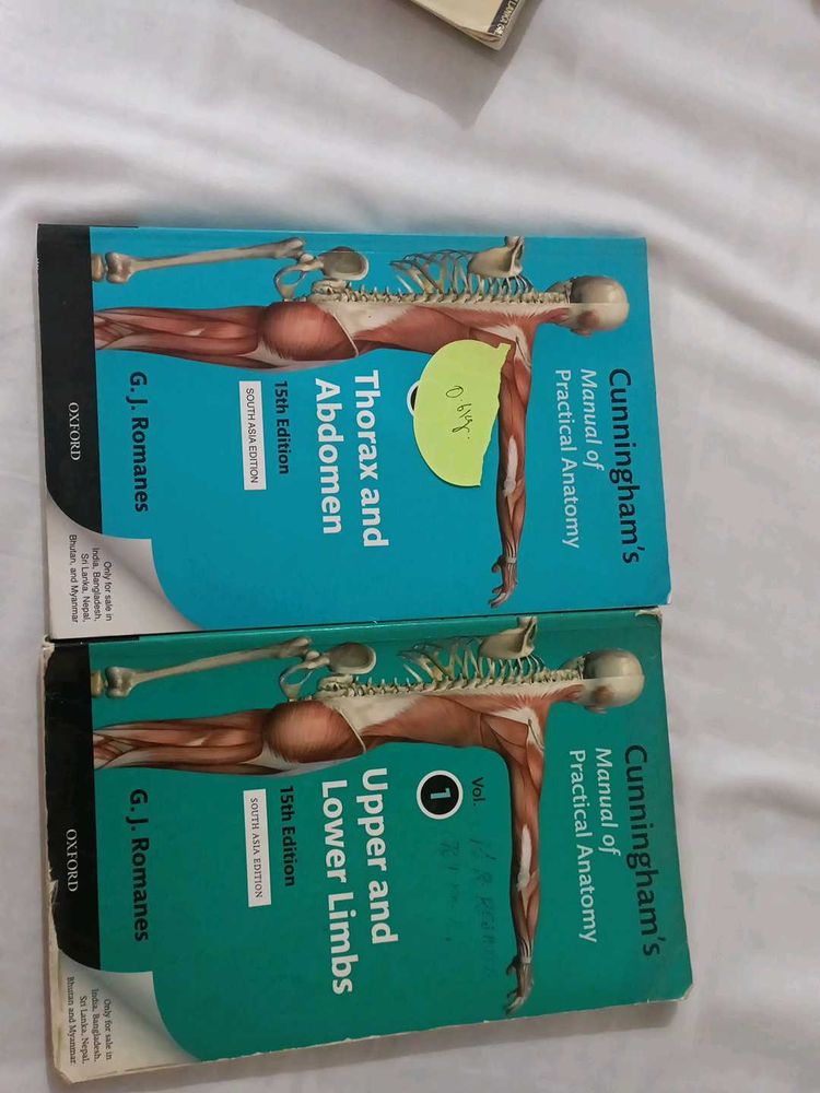 Cunningham's Anatomy Manual