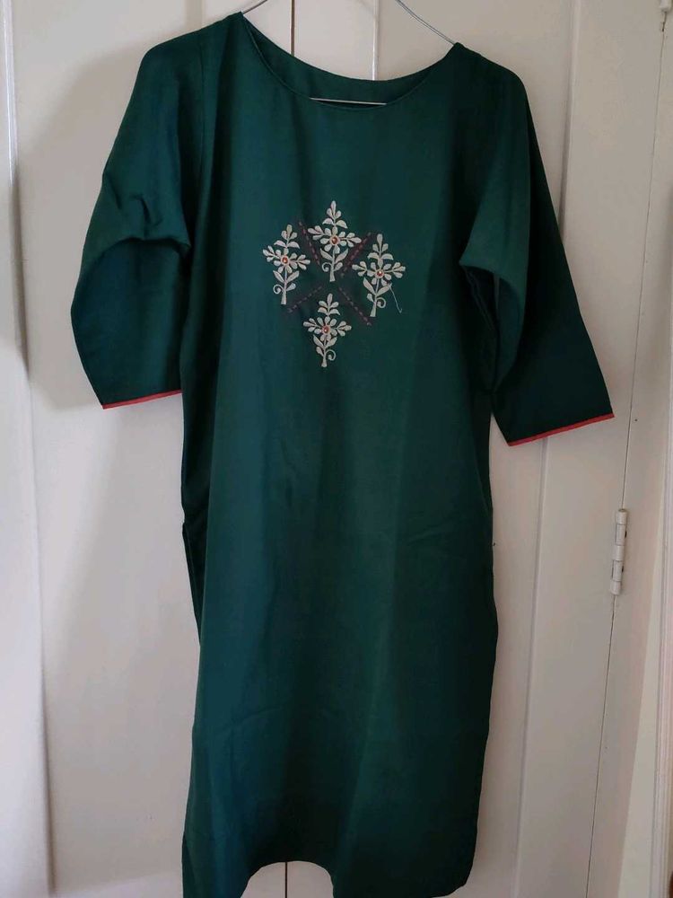 Elegant Green Kurta