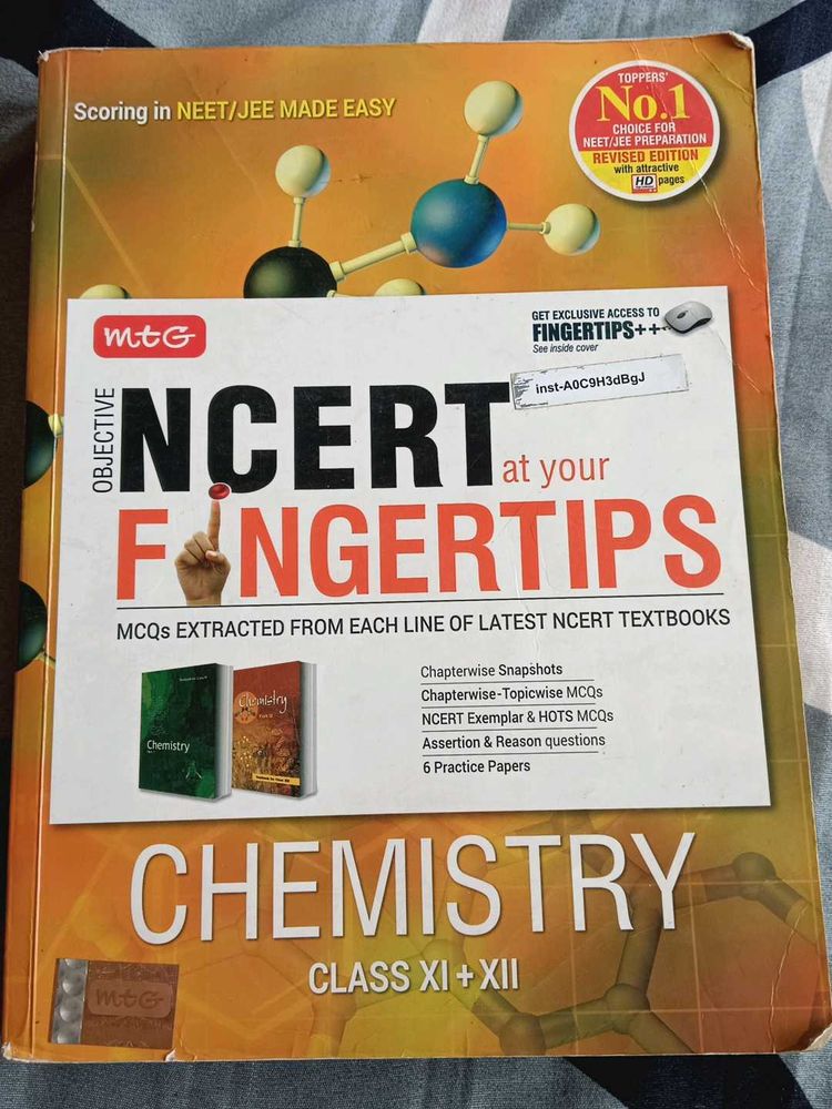 NCERT Objective Chemistry Class XI+XII