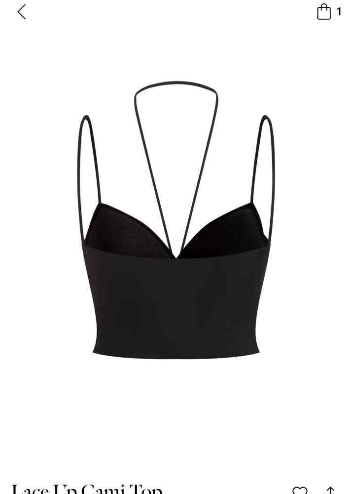 Partywear Bralette Black