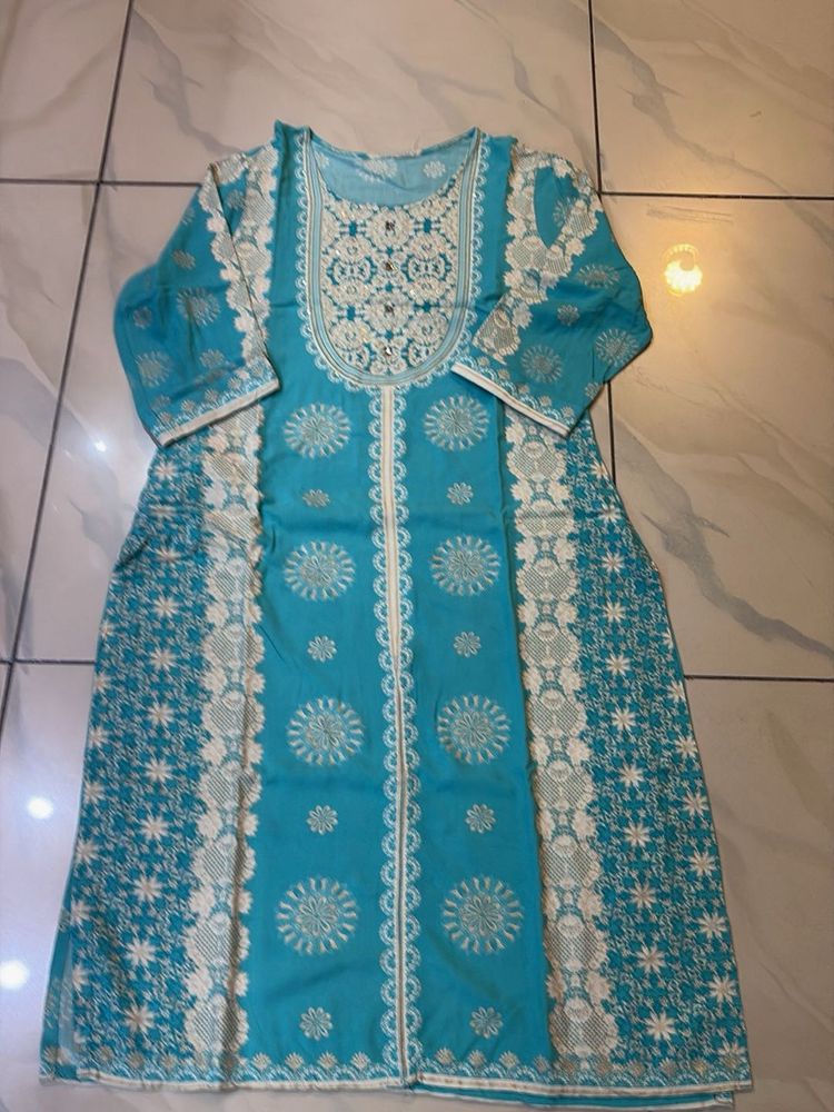 Beautiful Teal Kurta