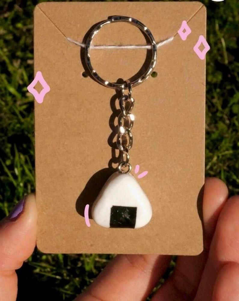 🍙Onigiri Keychain | Bagcharm