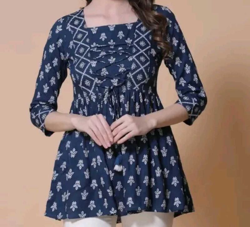 Bohemian Print Tunic Top