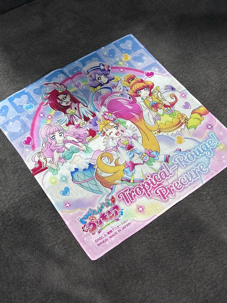 Tropical-Rouge! Precure Bandai Handkerchief