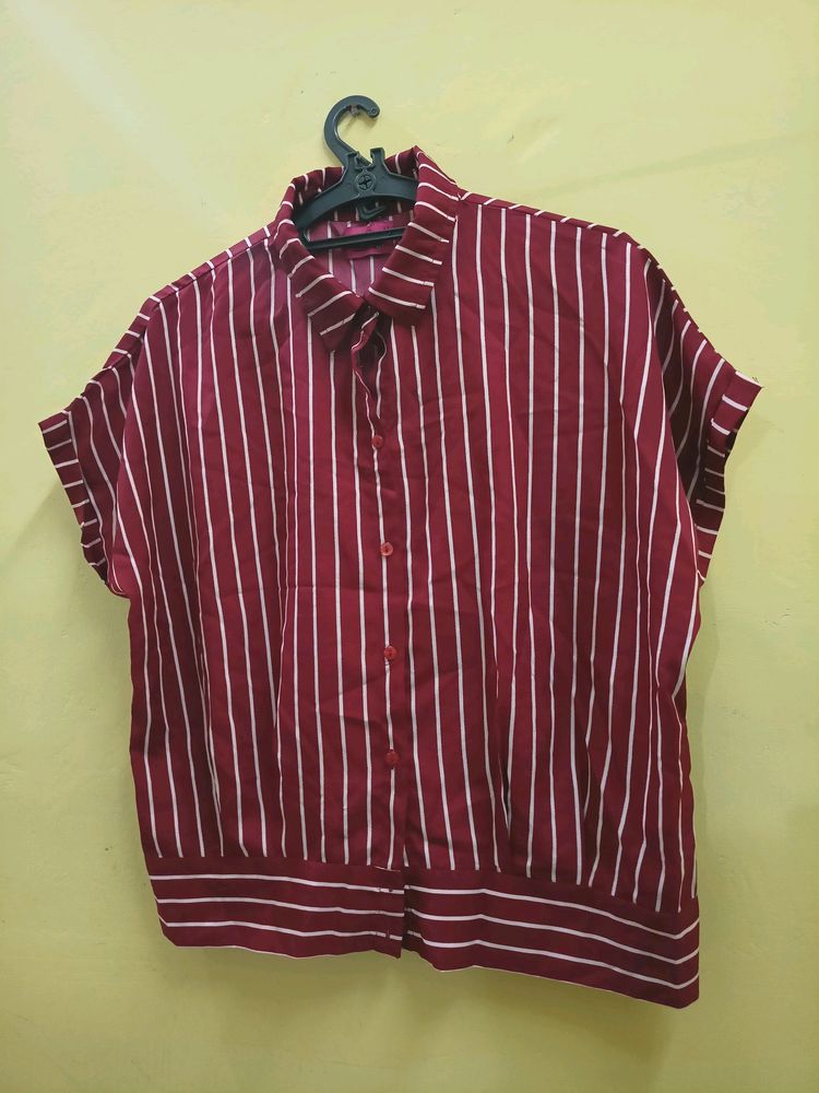Funky Maroon Top🦋