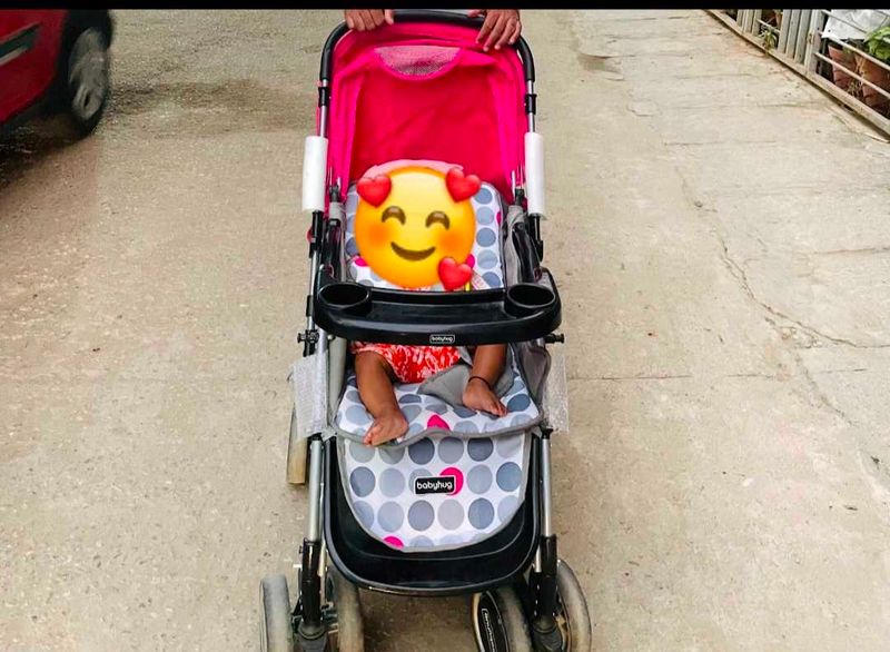 Babyhug Stroller Price Negotiable
