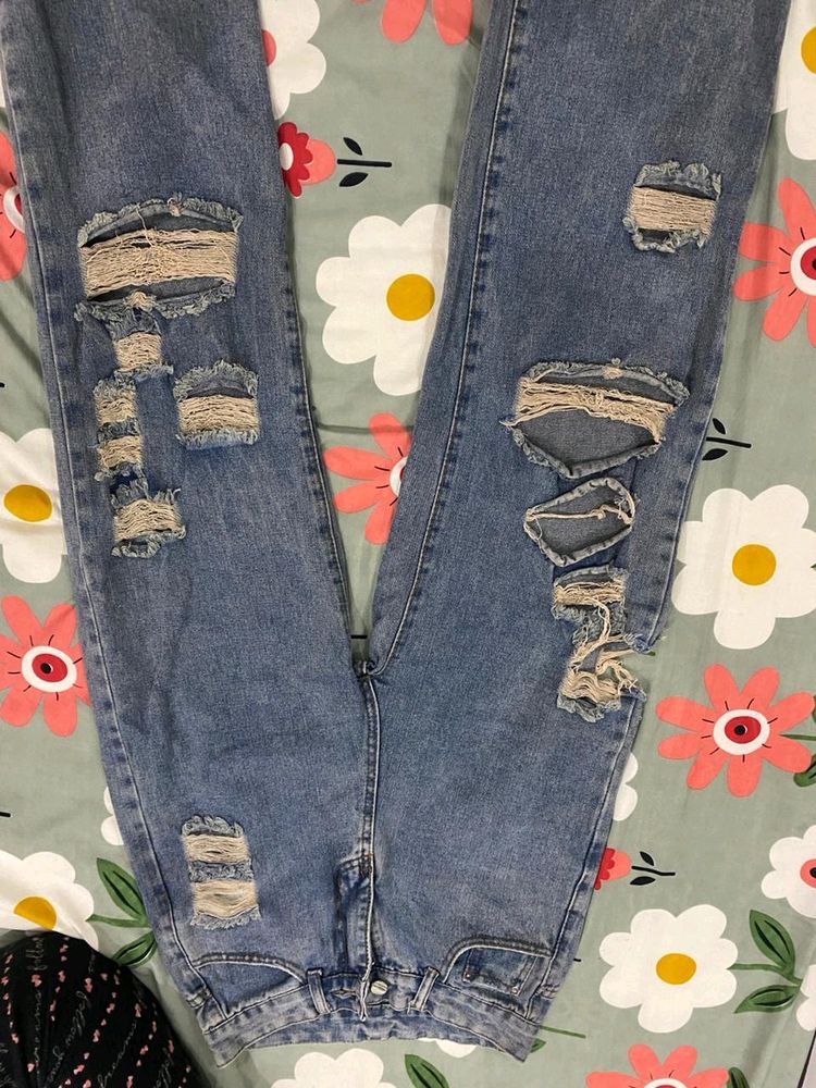 Ripped Denim Jean