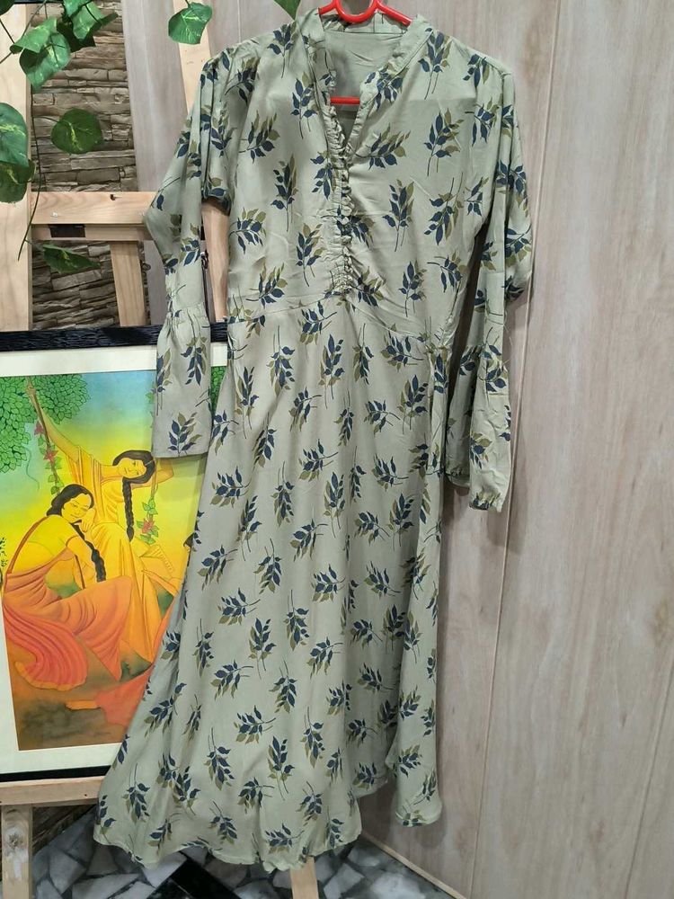 Floral Print Midi Dress