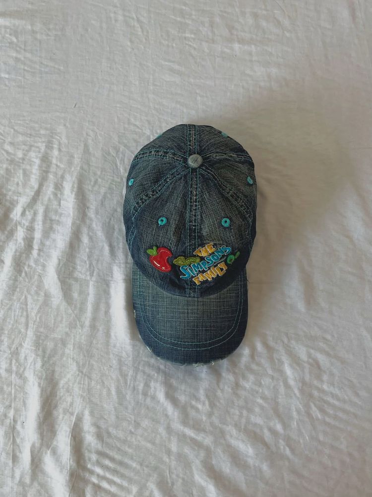 The Simpsons Family Denim Cap