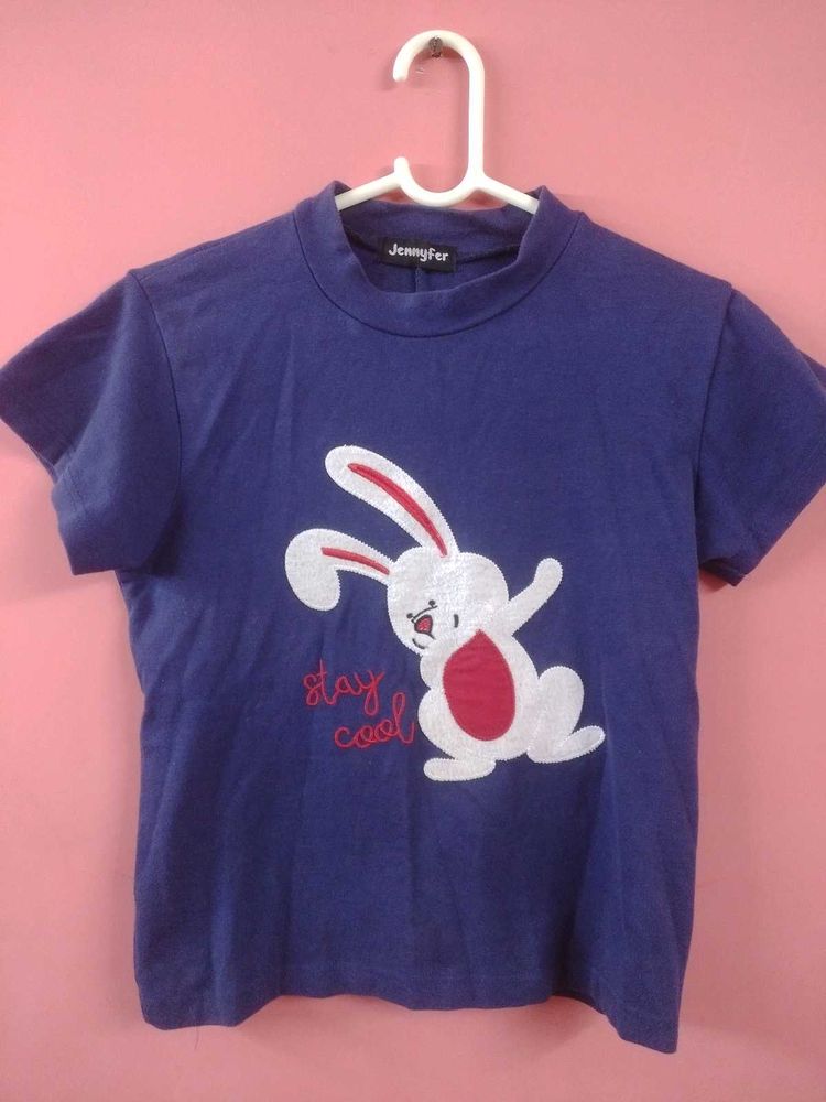 Cute Bunny Graphic T-Shirt