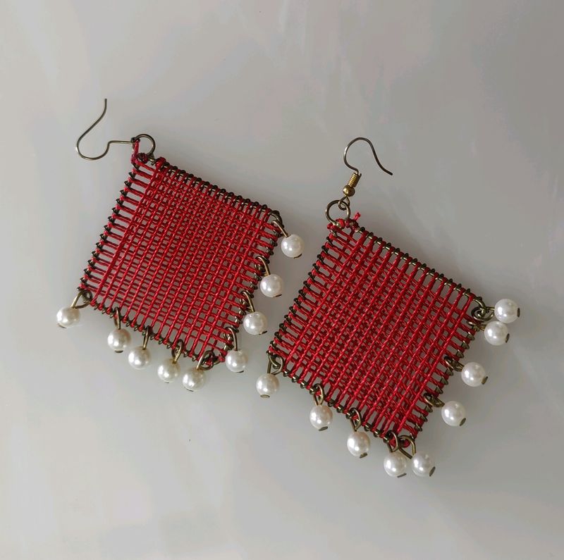 Knitted Earrings