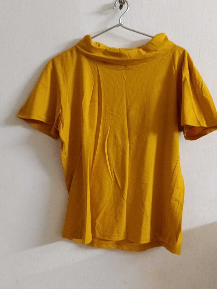 Turtle neck T shirt New