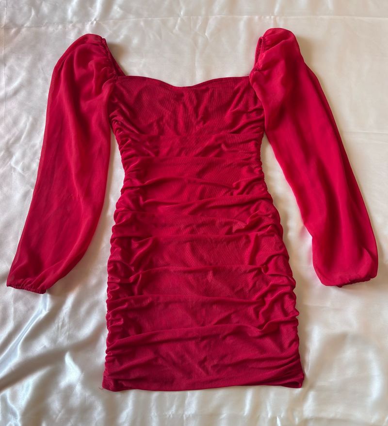 Urbanic Red Bodycon Dress
