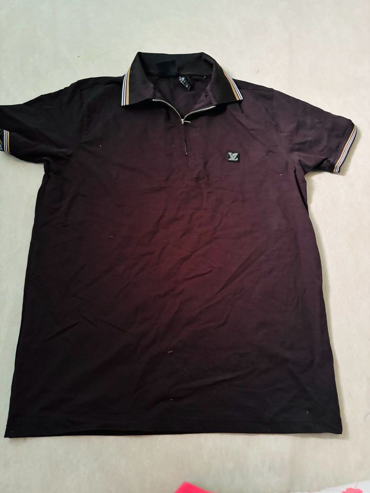 Men's Black Polo Shirt