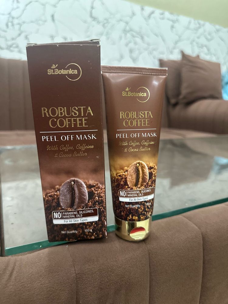 St.Botanica Robusta Coffee Peel Off Mask