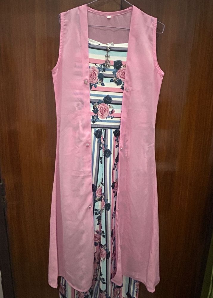 Floral Dress with Shrug- SALE‼️