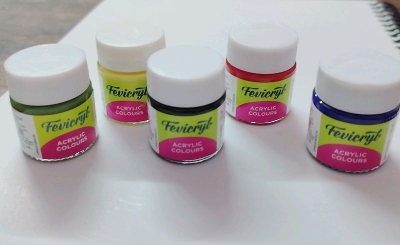 Acrylic Paint Colours
