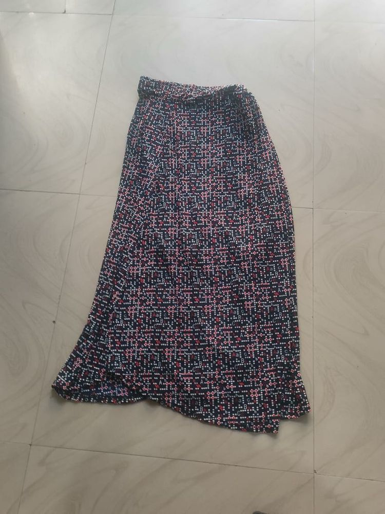 Patterned Ethnic Skirt